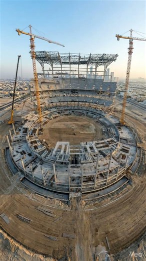 Massive Stadium Built From Ground to Mega Arena