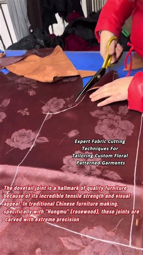 Expert Fabric Cutting Techniques For Tailoring Custom Floral Patterned Garments