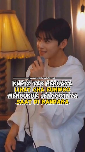 283K views · 5.7K reactions | Knetz tak percaya lihat Cha Eunwoo mencukur jenggotnya saat di bandara #kpop #shorts #chaeunwo #astro | K-pop dan K-drama info | Facebook