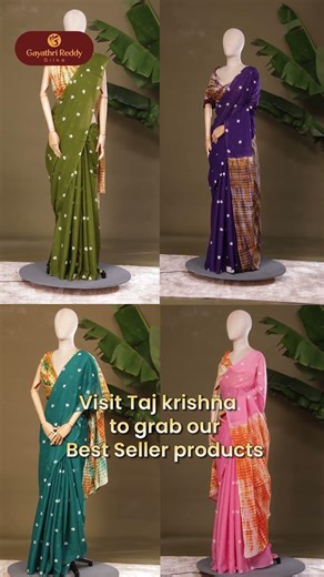 Gayathri Reddy Sarees Grand Expo is coming your way! ✨ #gayathrireddyfashions
