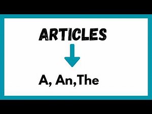 Articles| definite articles| Indefinite articles| articles in english