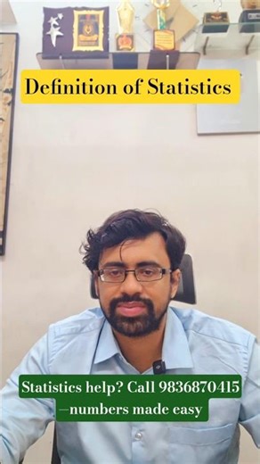 Definition of Statistics Explained Clearly Basics for Students #Statistics #MathBasics