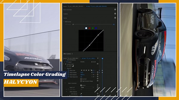 Transforming Footage: Timelapse Color Grading in Action