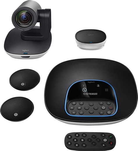 Logitech Group Video Conferencing Bundle with Expansion Mics User Manual