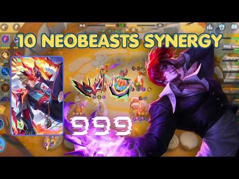 10 man 999 Neobeast Synergy Ft. Iori Yagami | Magic Chess Go GO