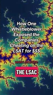 How One Whistleblower Exposed the Companies Cheating on the LSAT for $$$