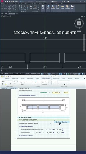 Plantillas Mathcad con generación de gráficos y detalles de armado en AutoCad