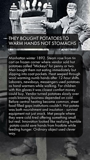 🥔🧤 THEY BOUGHT POTATOES TO WARM HANDS NOT STOMACHS