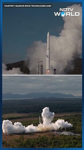 First Ever Australian Built Rocket Crashes After 14s of Launch In North Queensland