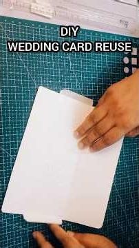 DIY Wedding Card Reuse | How to Make Envelope | Easy Paper Craft |Cool Paper Craft | Upcycling #diy