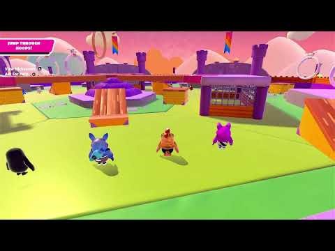 playing fall guys w viewers