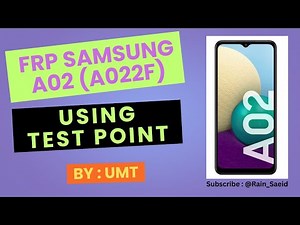 Unlock FRP SAMSUNG A02 ( A022F ) in under 2 minute with UMT (Using Test Point)
