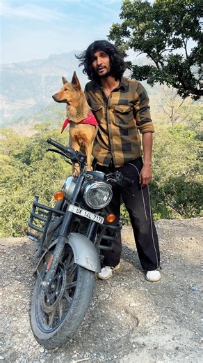 Teaching How I Ride My Bike With My Dog | Safety First