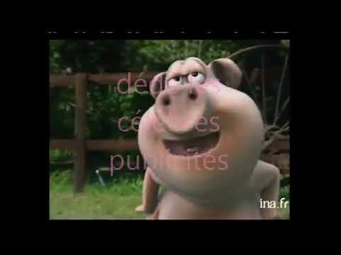 Les publicités entières de dédé le célèbre cochon