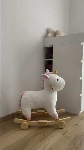 Cheval à bascule 2-en-1 : le jouet parfait pour les tout-petits ! 🐴