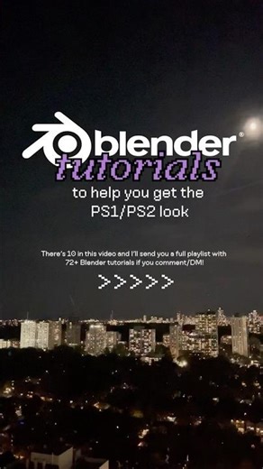 PS1 / PS2 / PSX style tutorials for Blender