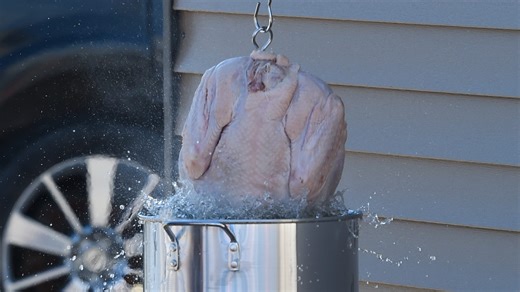 Deep-fried turkey your Thanksgiving treat? How not to start a fire