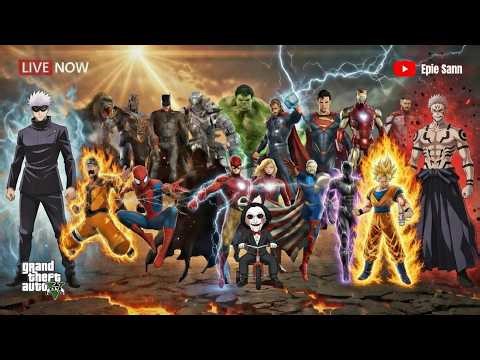 GTA 5 - SUPERHERO MODS - HULK VS ALL - PART 53