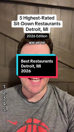 Top 5 Sit-Down Restaurants in Detroit (2026)
