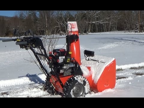 Ariens Deluxe 28 Snow Blower Info & Demo