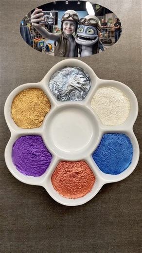 Crazy Frog Colour mixing #memes #art #satisfying