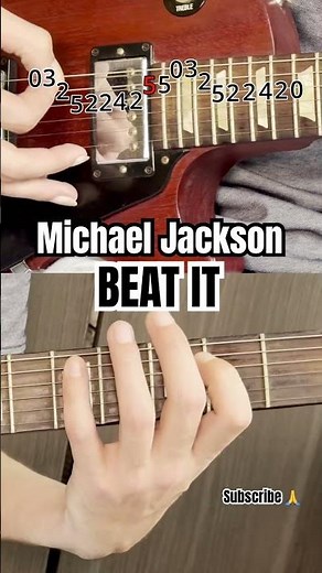 Michael Jackson - Beat It guitar tabs