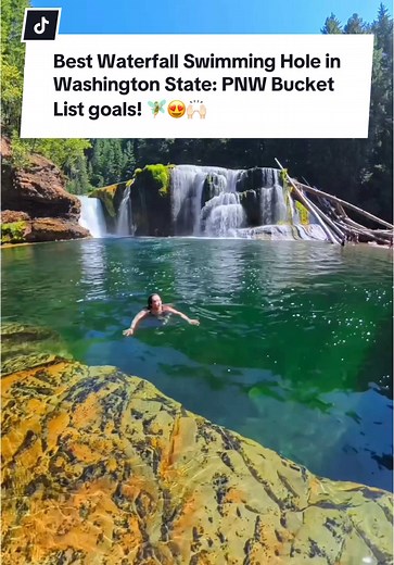 Explore the Best Waterfall Swimming Hole in Washington