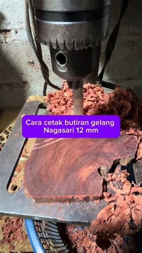 Cara cetak butiran gelang /tasbih #kayulangka #art #fypppppppppppppp