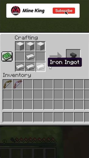 How To Make Anvil in Minecraft 🔨 Easy Craft #minecraft #gaming #anvil #trending #shorts