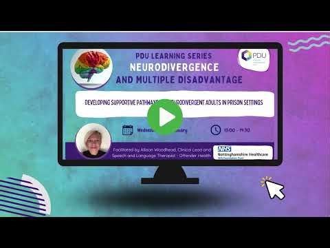 Developing supportive pathways for neurodivergent adults in prison settings