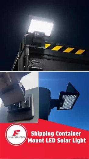 Shipping Container Storage LED Solar Motion Light #containerhome #shippingcontainer #containerhouse