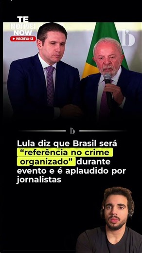 ELE QUER SER REFERÊNCIA NO CR!ME??? #noticias #governo #politica