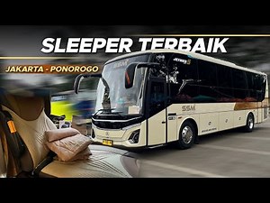 BOOM ‼️MELAMPAUI EKSPEKTASI, GOKIL REBRANDING SSM INI 🔥 [ Jakarta - Ponorogo ] Sleeper bus Part 1