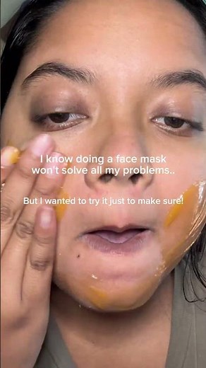Doing a face mask won’t solve all your problems…