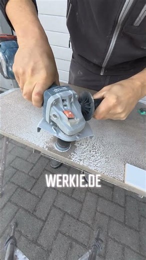 2cm Feinsteinzeug bohren? Absolut kein Problem.