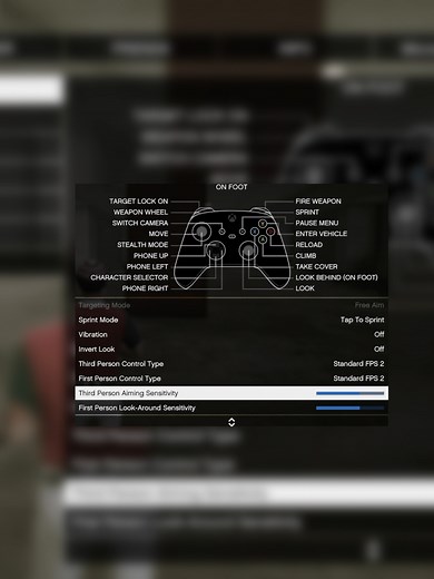 GTA 5 Free Aim Settings Explained