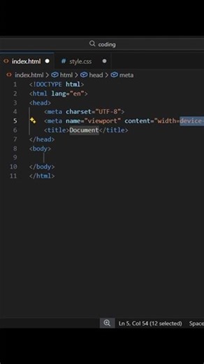 Watch This VS Code Coding Trick 🤯#vscode #techshorts #techboost60