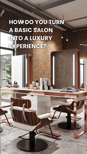 Mirror Design That Elevates Your Salon Instantly.