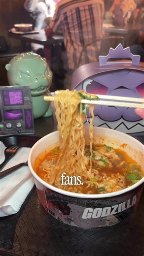 Experience Godzilla at Boba Bear Ktown