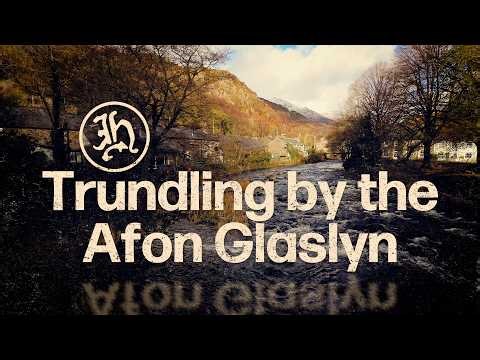 Walking where two rivers meet in Snowdonia, North Wales