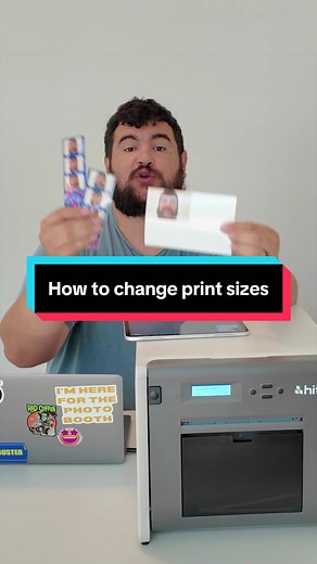 Change Photo Booth Print Sizes Correctly