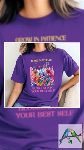 Floral Garden T-Shirt: Women's Spring Summer Flower Tee