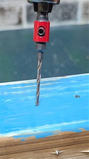 Countersink Screw The Right Way #shorts