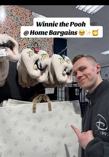 Winnie the Pooh Collection spotted in Home Bargsins! 🥹✨🧸🍯 Some super cute Disney finds! ❤️ A lovely Disney Baby Collection! #disneyfinds #disneymerch #disneybaby #winniethepooh #disneylover @Disney @Disney UK @Home Bargains