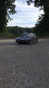 Armortek's 1:6 prototype Chieftain tank out for a drive in the car park. Even without a sound module it sounds great. Rubber inserts for the tracks will make a difference, but they will not be ready for another couple of weeks. www.armortek.co.uk #armortek #onesixthscale #rctank | The Official Armortek