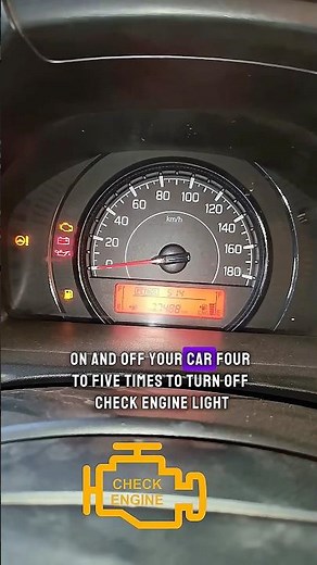 How to Turn Off Check Engine Light in 5 Seconds! 😱🚗