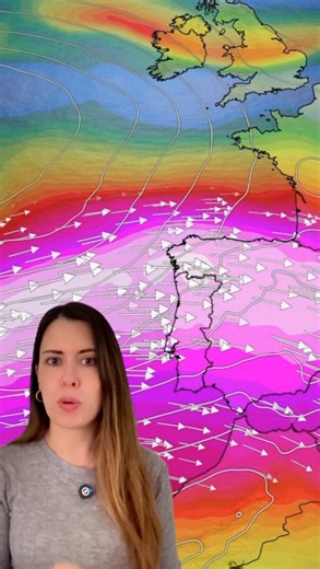 ⚠️ Atención: esta semana la Península Ibérica será la región más lluviosa de Europa. Llega la borrasca Leonardo. Las previsiones empeoran y apuntan a acumulados excepcionales, con más de 300 mm en algunas zonas, un suelo ya completamente saturado y un riesgo muy alto de inundaciones y crecidas de ríos. 🌧️ ¿Qué está pasando en la atmósfera? Se ha abierto de par en par la llamada “puerta del Atlántico”: una trayectoria directa de borrascas impulsadas por una corriente en chorro muy activa y ondul