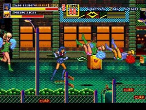 Streets of Rage 2 Sailor Moon gens gameplay