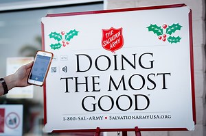 Salvation Army adds QR codes for easy digital donations