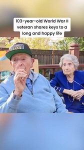 126K views · 36K reactions | World War II Veteran Sam Avolicino, who just turned 103, shared his keys to a long and happy life. ❤️(@todayshow) | Hardcore Italian Memes | Facebook